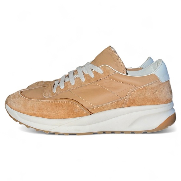 Common ProjectsTan Track 80 Leather Designer Sneaker Women’s 39 US 8.5